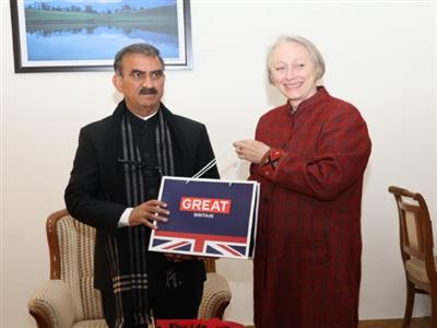 British Deputy High Commission delegation meets CM Sukhu to strengthen UK-Himachal Pradesh ties