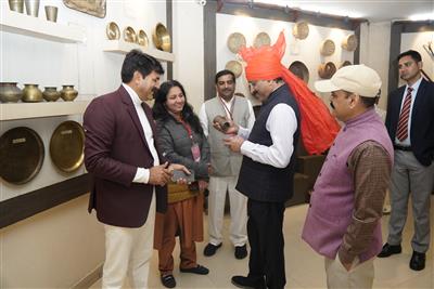 Former Chairman ISRO  visited KU Dharohar Haryana Museum