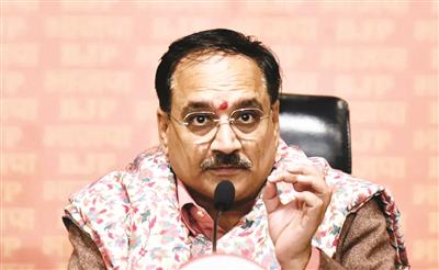 Delhi BJP Chief Virendraa Sachdeva targets AAP over CAG report, calls it 'List of black deeds'