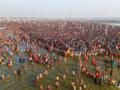 Prayagraj: Mahakumbh 2025 concludes but devotees still arriving for holy dip