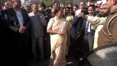 Delhi CM Rekha Gupta inspects school, assesses drinking water, sanitation, roads in Shalimar Bagh