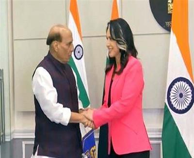 India raises issue of anti-India activities of SFJ in US during meeting with Tulsi Gabbard