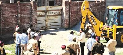 War Against Drugs: Demolition drive in Punjab, administration razes property of alleged drug peddlers